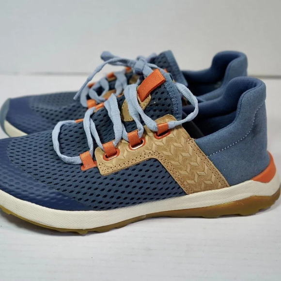 Olukai Wailuku Moonlit Ocean/ Vintage Blue sneaker size 7.5 - Picture 1 of 5